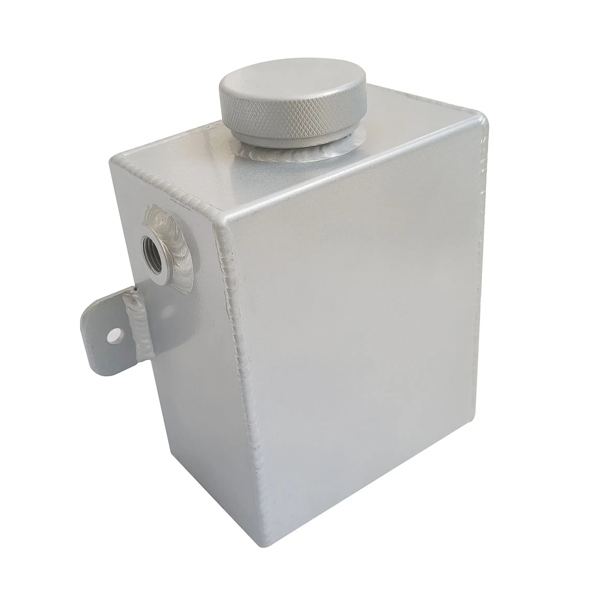 RACMOTO 1.2L Universal Aluminum Overflow Coolant Reservoir Expansion Tank Bottle Racmoto