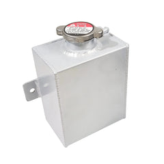 Universal Aluminum Radiator Coolant Expansion Overflow Reservoir Tank Racmoto