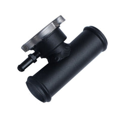 1.37'' 35mm Universal Aluminum Radiator Hose InLine Filler Neck W/ 1.1 Bar Cap RACMOTO