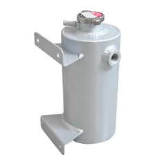 1.4L Universal Aluminum Expansion Coolant Tank Round Style With Cap RACMOTO