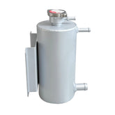 1.5L Round Universal Aluminum Coolant Reservoir Overflow Expansion Tank RACMOTO