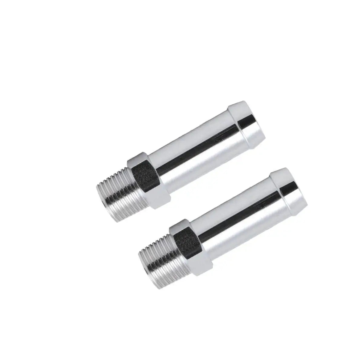 1/8 NPT Aluminum Overflow Nipple Barb Hose Fitting for Radiator Universal