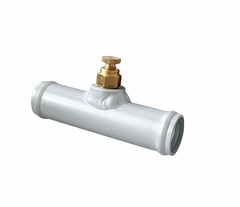 Alloy Fits 1" Heater Hose Easy Bleeder Cooling System Air Bleeding System Silver RACMOTO