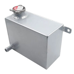 2L Universal Aluminum Expansion Coolant Overflow Reservoir Tank RACMOTO Auto Parts