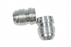 2Pcs 10-AN Universal Male Fuel Hose Weld On Fitting Bung Nitrous Aluminum RACMOTO