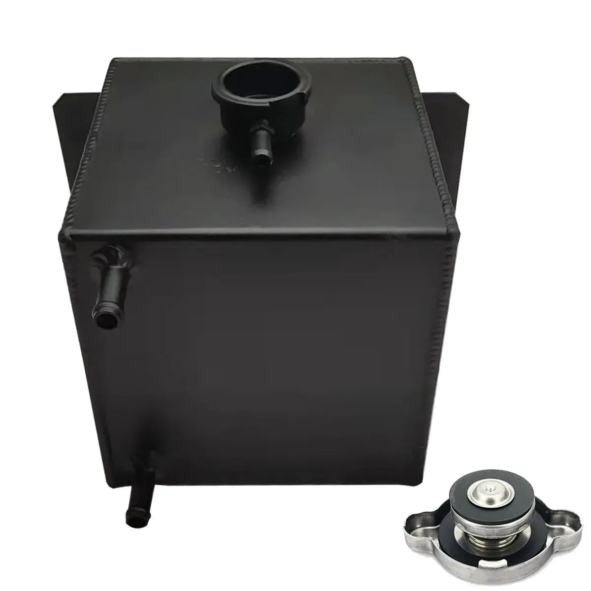 3.5L Universal Aluminum Overflow Coolant Reservoir Tank RACMOTO