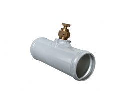 35mm OD Aluminum Cooling Radiator Hose Airlock Coolant System Air System Silver RACMOTO