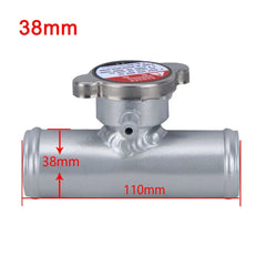 38mm Inline Filler Neck Hose With Cap 1-1/2 Hose