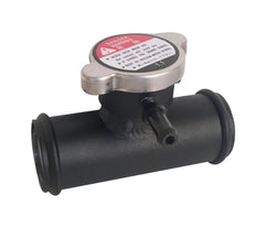 38mm 1-1/2'' Aluminum Radiator Hose Filler In Line Filler Neck 90 Degree RACMOTO