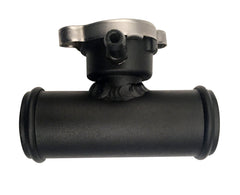 38mm 1-1/2'' Aluminum Radiator Hose Filler In Line Filler Neck 90 Degree RACMOTO