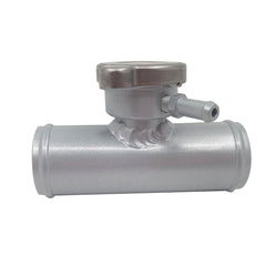 38mm 1-1/2 O.D Aluminum Inline Filler Neck Hose 45 Degrees RACMOTO