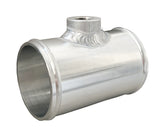 3 Inch CNC Aluminum Turbo Intercooler Pipe with Ford /GM IAT 3/8 Inch Npt Bung RACMOTO