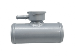 45mm 1-3/4" Universal Aluminum In Line Radiator Hose Filler Neck W/ 1.1 Bar Cap RACMOTO