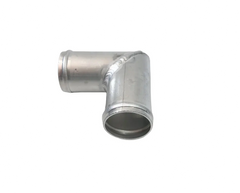 51mm OD Universal Aluminum 90° Degree Radiator Coolant Hose Pipe Connector RACMOTO Auto Parts