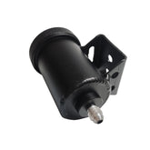 AN -4 AN4 4AN 7/16 x 20 Single Aluminum Brake Clutch Fluid Reservoir Pot Black RACMOTO