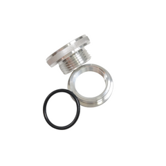 Alloy Aluminum Filler Neck Weld On Bung - Screw Cap Small CNC Gas Oil Tank RACMOTO