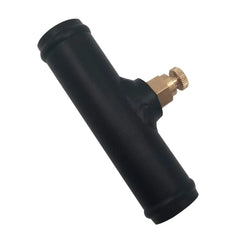 1 Heater Hose Easy Bleeder Cooling System Air Bleeding System Black RACMOTO