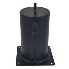 Universal Aluminium Fuel Swirl Tank Surge Pot 1.5l 8mm Pipes RACMOTO Auto Parts