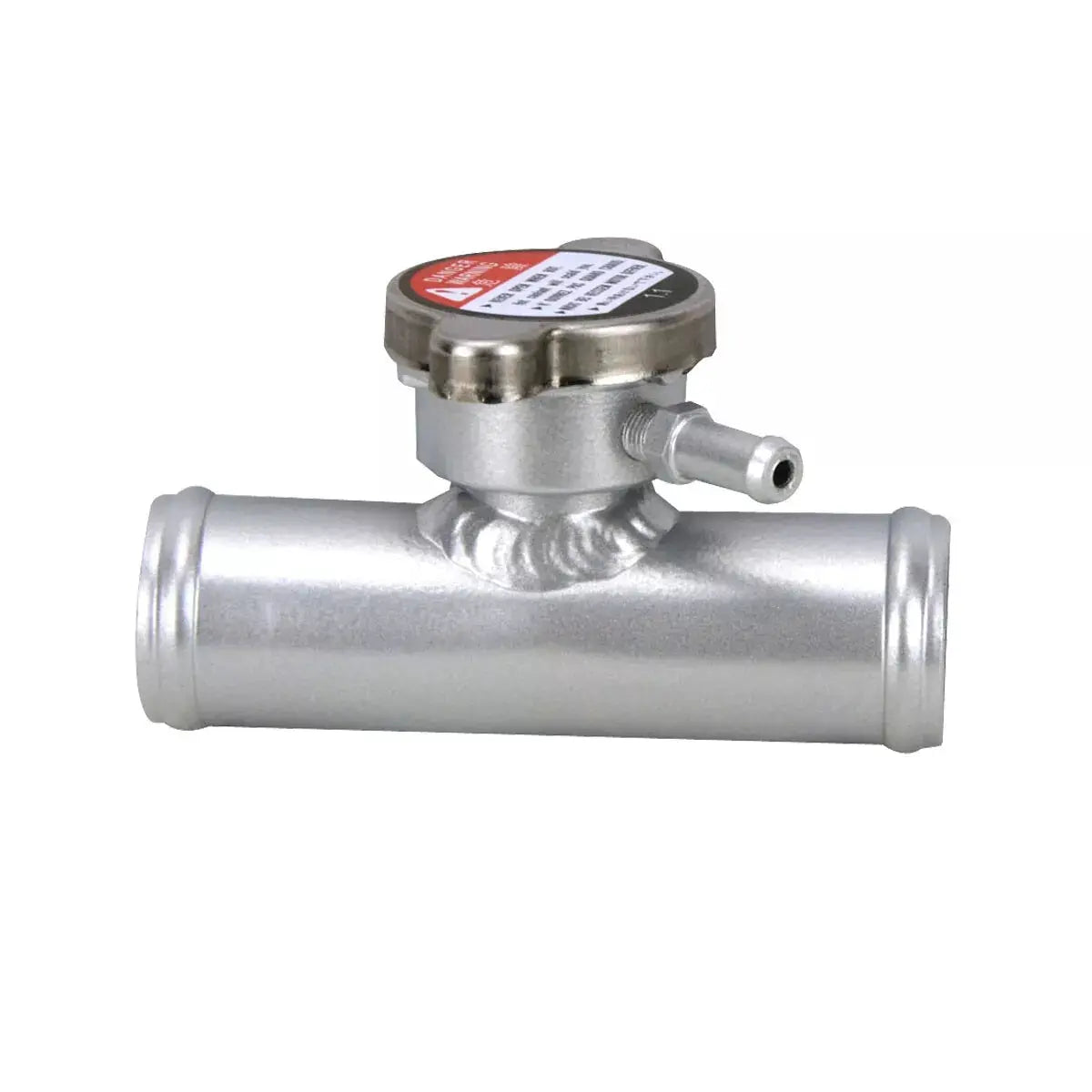 32MM 1-1/4" Inline Radiator Hose Filler Neck Adapter Water 45 Degrees