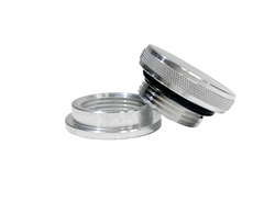 Alloy Aluminum Filler Neck Weld On Bung - Screw Cap Small CNC Gas Oil Tank RACMOTO