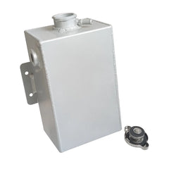 RACMOTO 2.5L Universal Aluminum Coolant Expansion Overflow Tank Racmoto