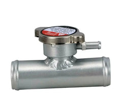 50pc 35mm OD Aluminum Radiator Coolant In Line Hose Filler Neck RACMOTO Auto Parts