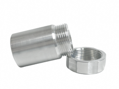 Aluminum Weld On Filler Neck 1.5 33mm ID 38mm OD Fuel Oil Water RACMOTO