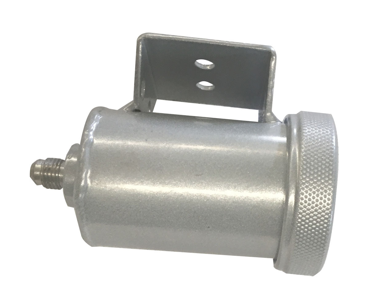 For AN -4 AN4 4AN 7/16 x 20 Single Aluminum Brake Clutch Fluid Reservoir Pot RACMOTO