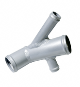 For Land Rover Discovery 2 1999-2004 Aluminum Tube 4-way Radiator Coolant Hose RACMOTO Auto Parts