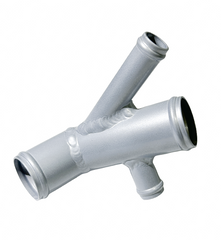 For Land Rover Discovery 2 1999-2004 Aluminum Tube 4-way Radiator Coolant Hose RACMOTO Auto Parts