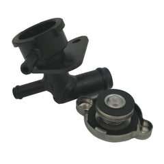 For Mazda 5 06-10 LFB7-15-17YA Aluminum Radiator Filler Neck Hose W/ 1.1Bar Cap RACMOTO