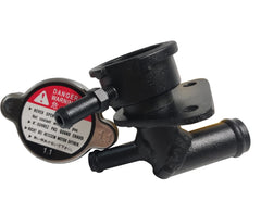 For Mazda 5 06-10 LFB7-15-17YA Aluminum Radiator Filler Neck Hose W/ 1.1Bar Cap RACMOTO