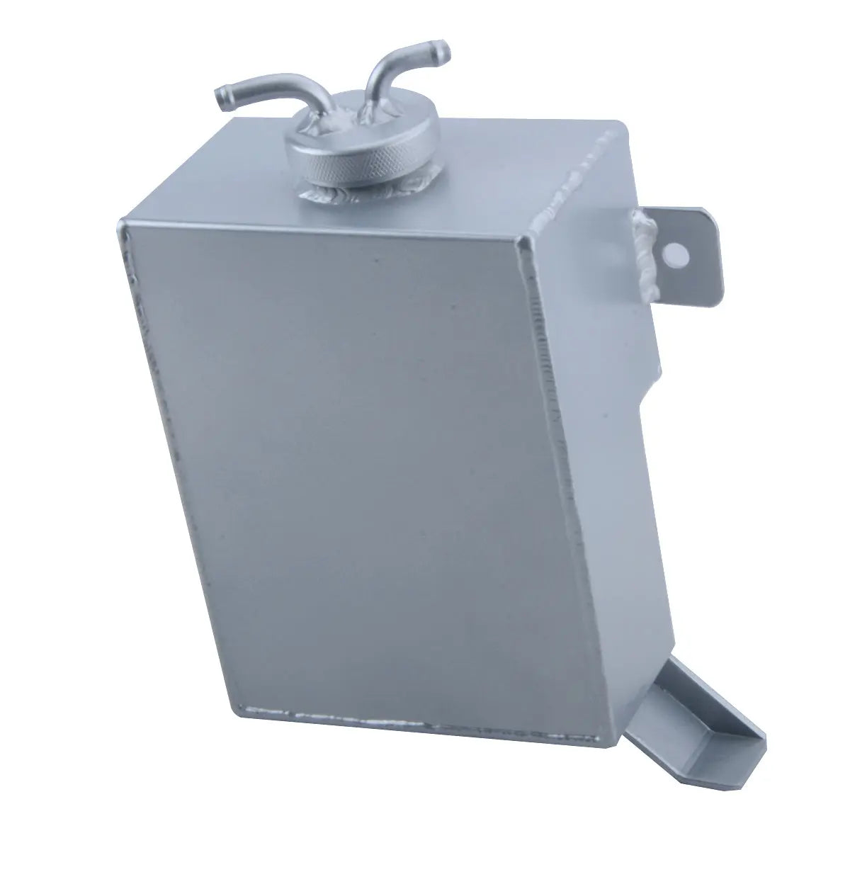 For Nissan D21 Pickup Aluminum Radiator coolant overflow tank 1986-1997 87 88 89 RACMOTO