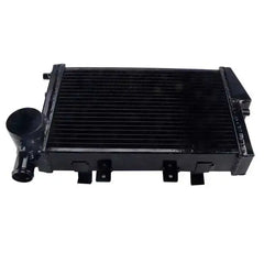 BMW K100 RS K100RS 1000 Aluminum Racing Radiator 1985 Black RACMOTO