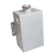 RACMOTO 2.5L Universal Aluminum Coolant Expansion Overflow Tank Racmoto