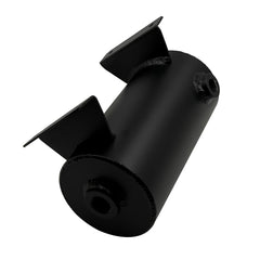 Universal 1.4L Aluminum Coolant Expansion Reservoir Overflow Round Tank Bottle RACMOTO