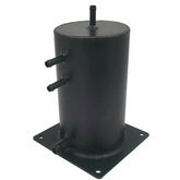 Universal Aluminium Fuel Swirl Tank Surge Pot 1.5l 8mm Pipes