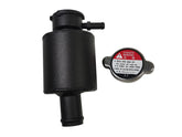 Universal Aluminum Coolant Expansion Tank Bottle With Cap RACMOTO