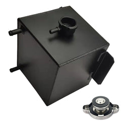 3.5L Universal Aluminum Overflow Coolant Reservoir Tank RACMOTO