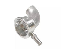 90-Degree Universal Aluminum Weld On Radiator Filler Neck W/ 1.1Bar Cap