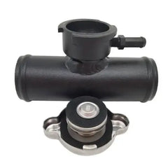 45mm 1-3/4 Universal Aluminum In Line Radiator Hose Filler Neck RACMOTO