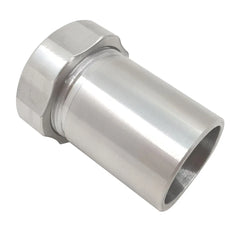 Aluminium Weld-On Fuel Filler Neck And Cap 33mm ID 40mm OD Racmoto