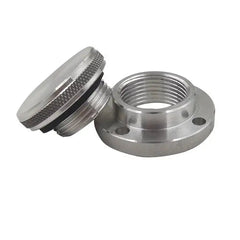 Valve Cover Bung Aluminum w/Oil Cap Chevy Ford Mopar SBC BBC Bolt Weld on RACMOTO