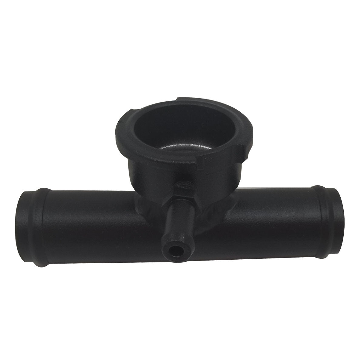 1" Aluminum Coolant Radiator In-Line Hose Filler Neck W/1.1Bar Radiator Cap RACMOTO