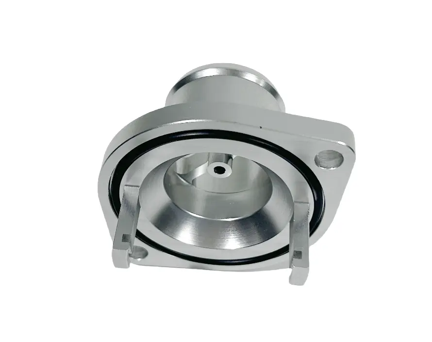 Billet Aluminum Low Temp Thermostat Housing For Ford Powerstroke 03-07 6.0L RACMOTO
