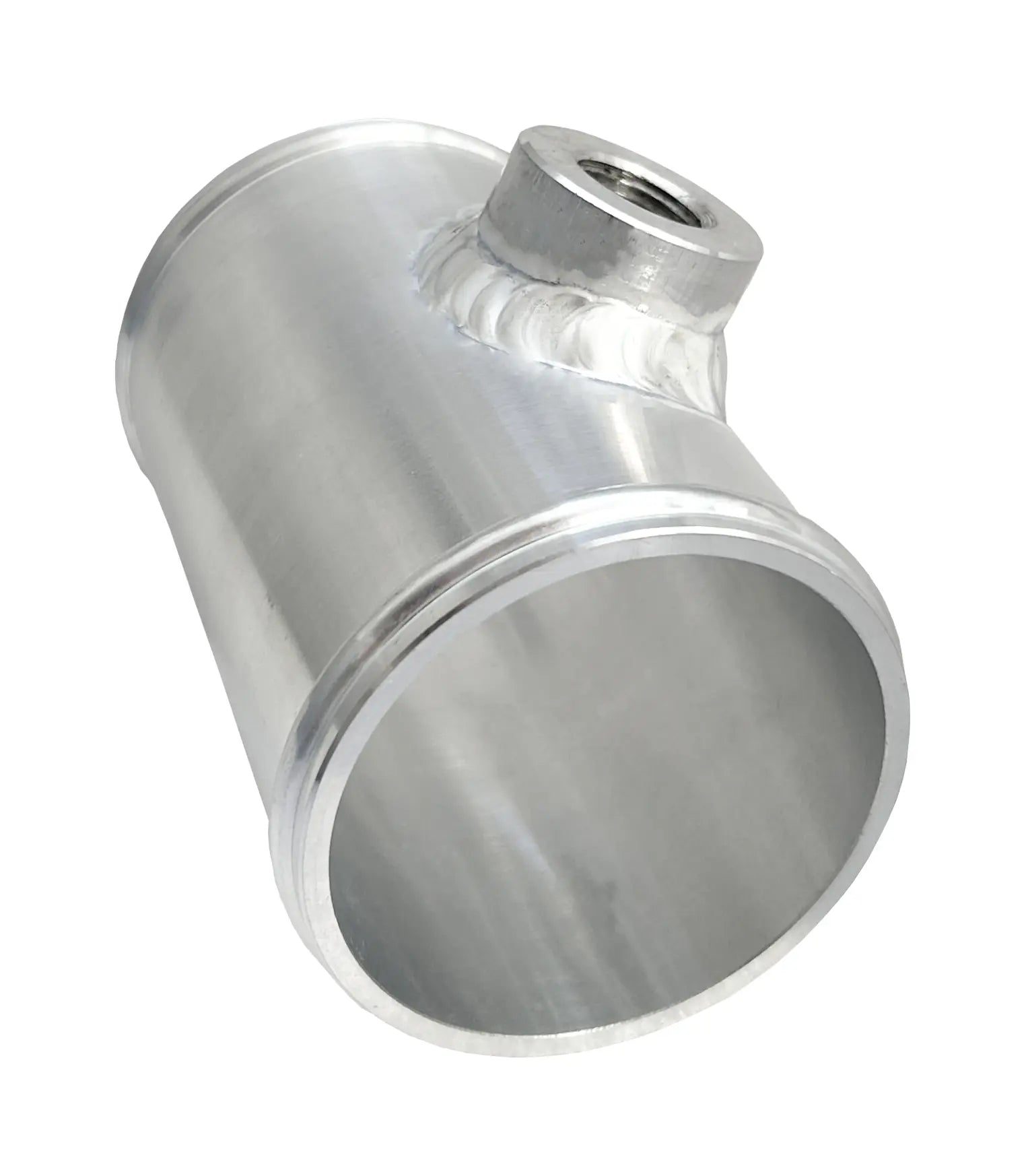 3 Inch CNC Aluminum Turbo Intercooler Pipe with Ford /GM IAT 3/8 Inch Npt Bung RACMOTO