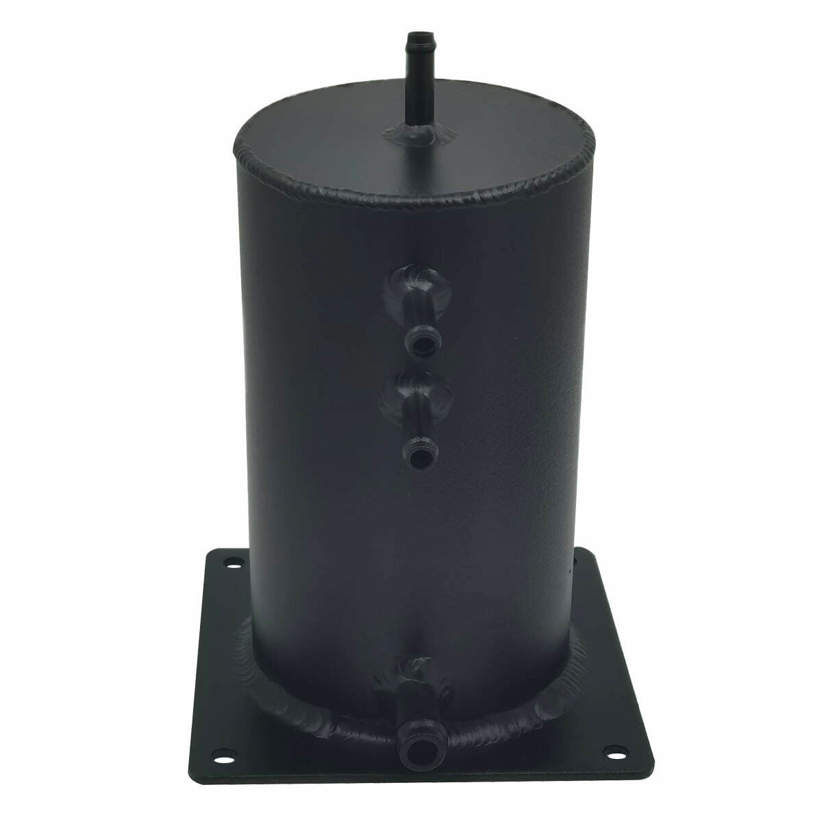 Universal Aluminium Fuel Swirl Tank Surge Pot 1.5l 8mm Pipes RACMOTO Auto Parts