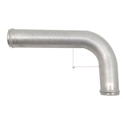 32mm Aluminum Coolant Hose 90 Degree 1-1/4 O.D  Bend Radiator Tube 1.25" Natural RACMOTO
