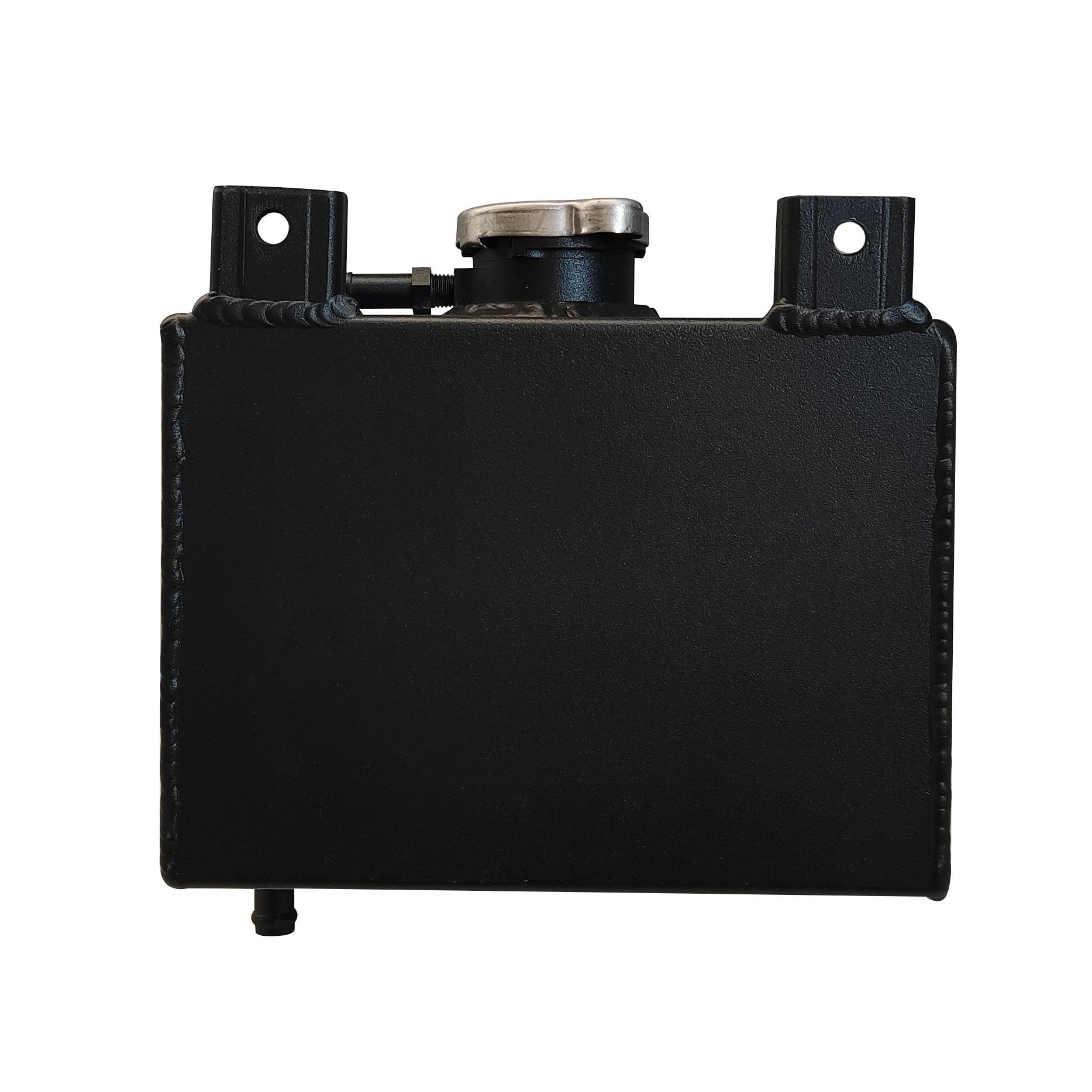 Universal Aluminum Radiator Coolant Overflow Expansion Tank Bottle Water RACMOTO