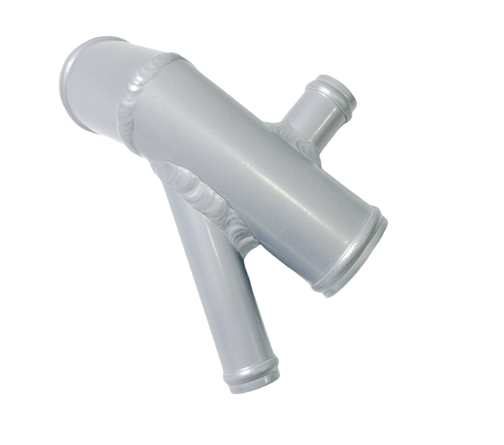 For Land Rover Discovery 2 1999-2004 Aluminum Tube 4-way Radiator Coolant Hose RACMOTO Auto Parts